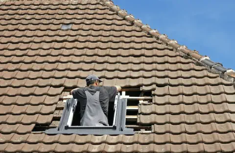 Pose de velux - Crain